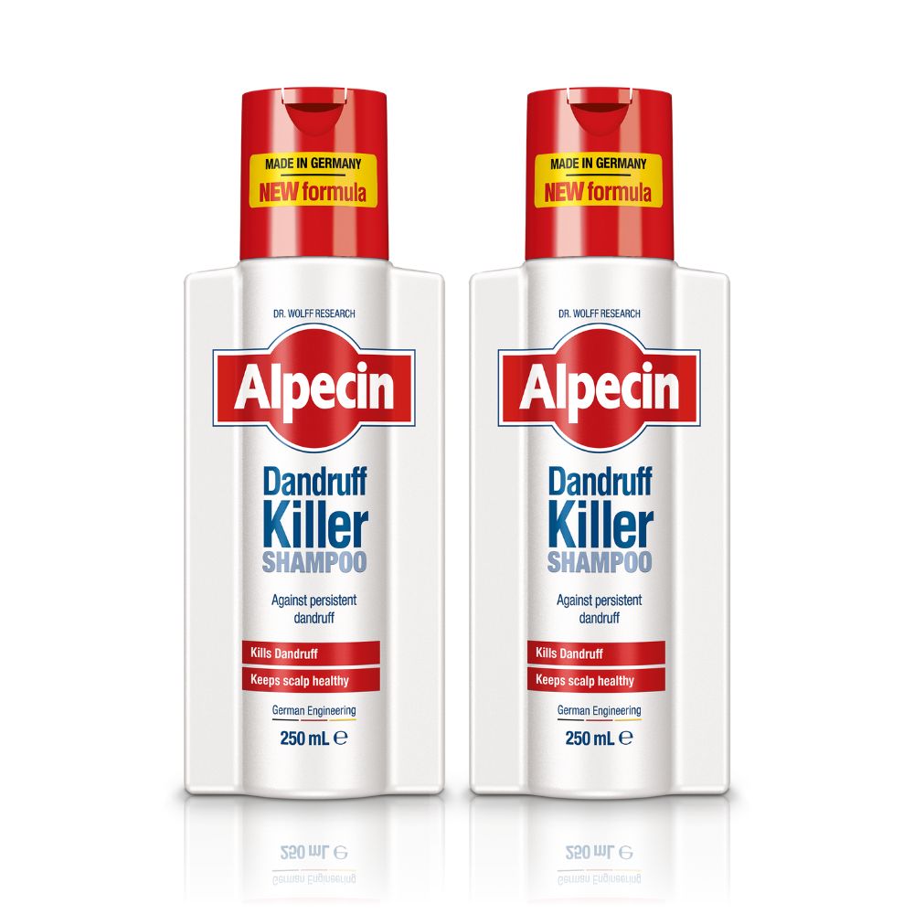 2x Alpecin Dandruff Killer - Effectively Removes and Prevents Dandruff, 250ml