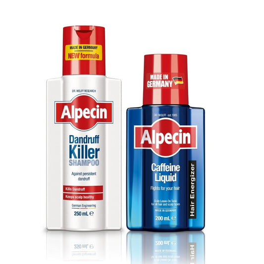 Alpecin Starter Pack – Alpecin Dandruff Killer Shampoo + Caffeine Liquid