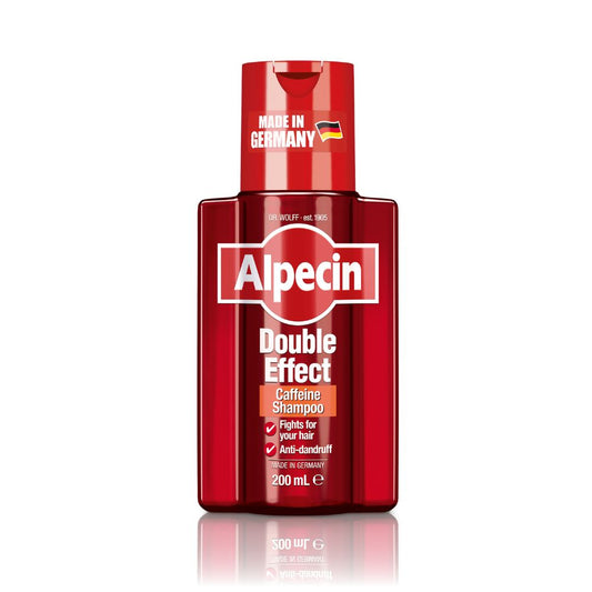 Alpecin Double Effect Caffeine Shampoo - Against Oily Dandruff, 200ml