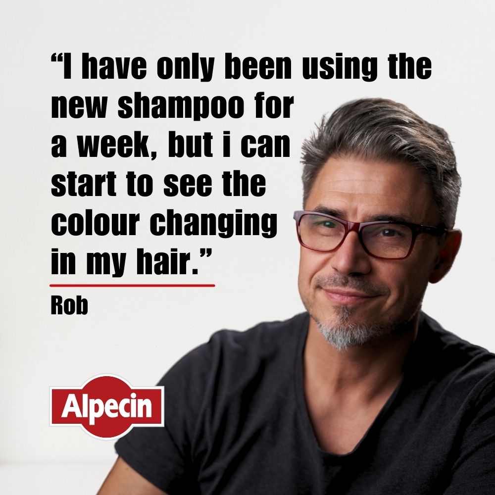 Alpecin Complete Grey Coverage Bundle - Alpecin Grey Attack Caffeine & Colour Shampoo and Alpecin Tuning Shampoo