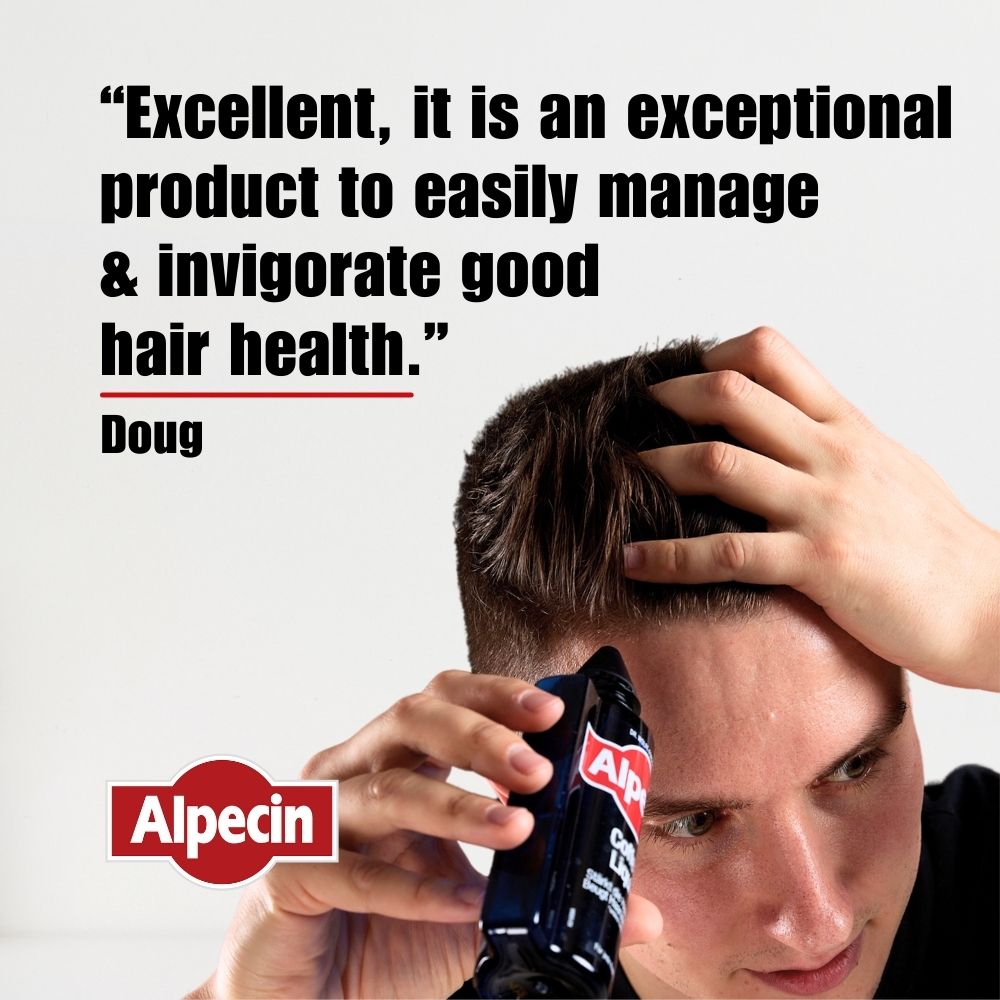 Starter Pack – Alpecin Tuning Shampoo for Grey Hair + Caffeine Liquid